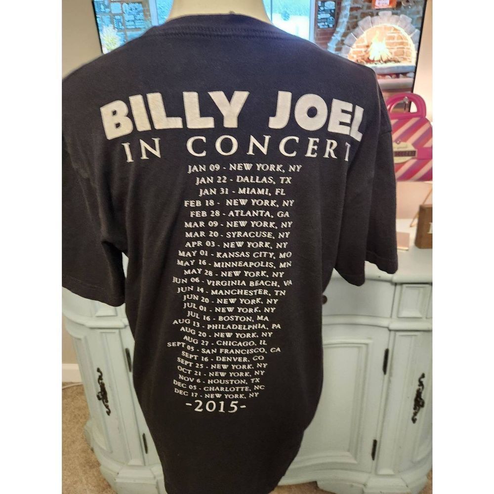 Billy Joel Concert T Shirt - Picture 3 of 5